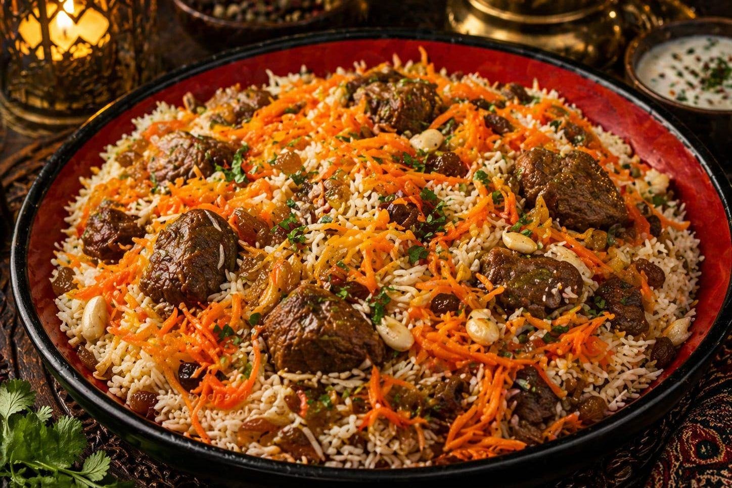 Peshawari Pulao with Lamb